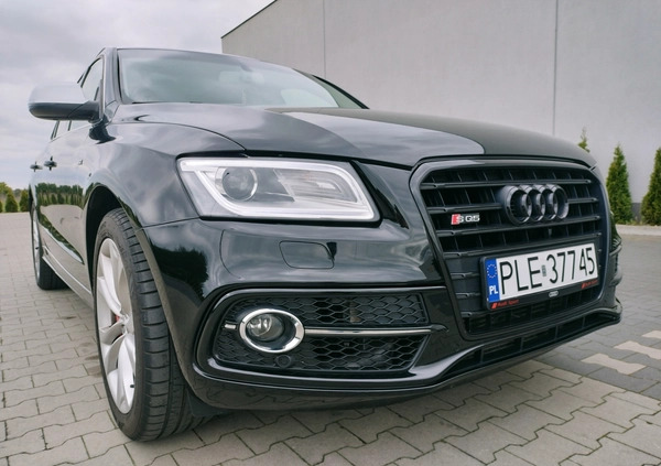 Audi SQ5 cena 92500 przebieg: 192000, rok produkcji 2014 z Drzewica małe 301